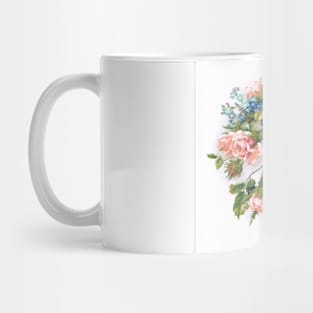 Roses and Forget-Me-Nots Mug